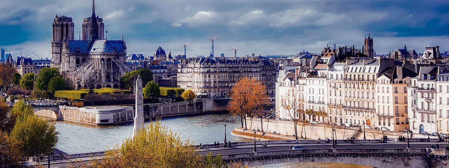 Paris cloudy